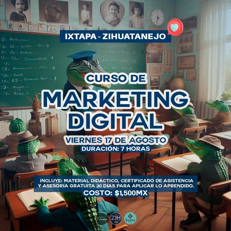 3er Curso de Marketing Digital en #IxtapaZihuatanejo
